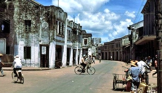 70年代深圳老街70年代的老深圳的大街70年代建设的水库新村70年代深圳