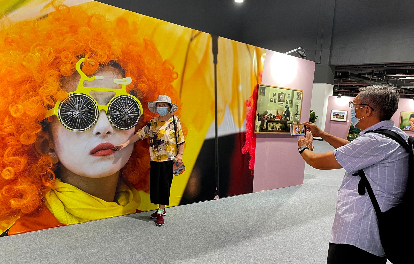 邀请展“当代伊朗摄影作品展”展览现场。  张双双  (8).jpg