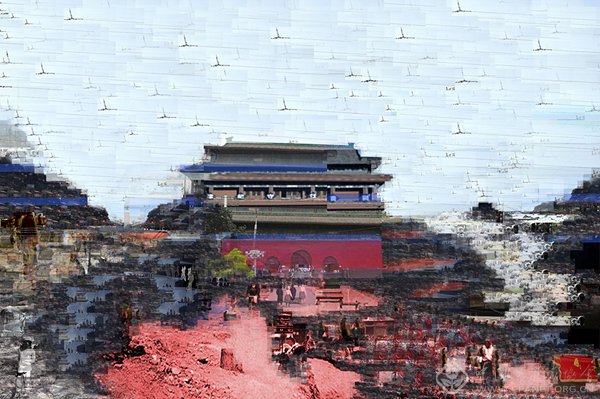 百年印象画廊看青朋如何变相