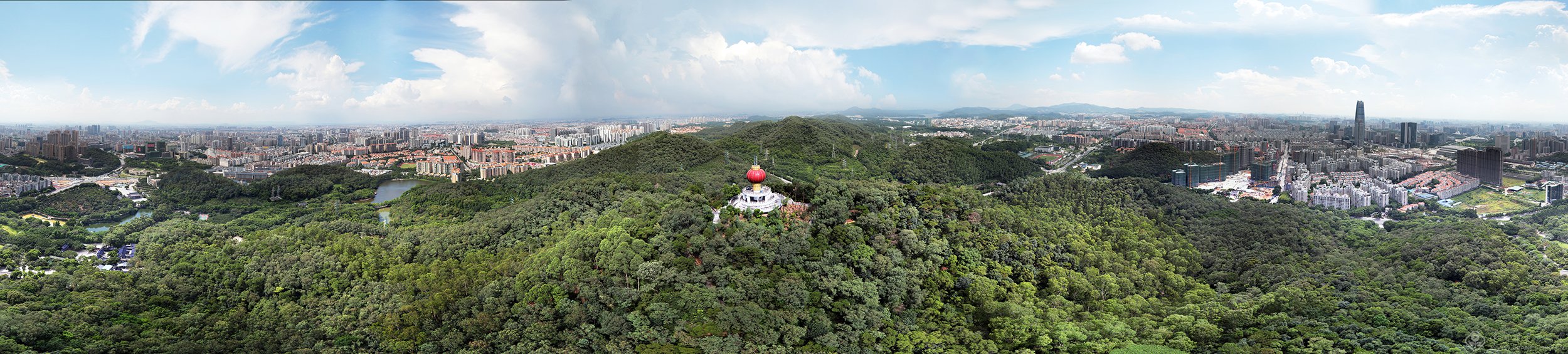 《黄旗山远眺》程永强摄